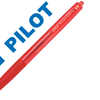 STYLO-BILLE PILOT SUPER GRIP G RÉTRACTABLE POINTE LARGE COLORIS ROUGE