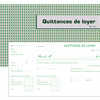 CARNET ASOUCHE EXACOMPTA QUIT TANCES LOYER 18,5X13,5CM 50 FEUILLETS 95G PAPIER CHEQUE AMAGNATIQUE