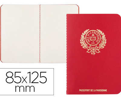 carnet-piqu-carpentras-passeport-parisien-ines-8-5x12-5cm-coloris-rouge