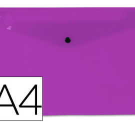 pochette-enveloppe-liderpapel-polypropylene-180-microns-a4-297x210mm-50f-fermeture-bouton-transparent-frosty-violet