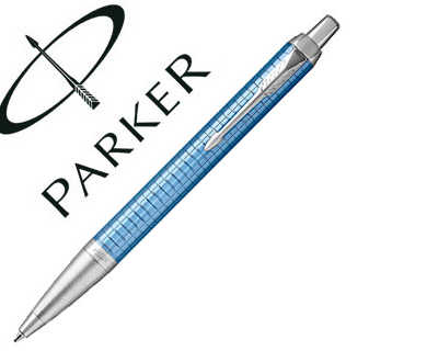 stylo-bille-parker-im-premium-corps-aluminium-couleur-bleu-attributs-chromas