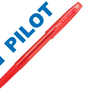 STYLO-BILLE PILOT SUPER GRIP G CAP POINTE FINE COLORIS ROUGE