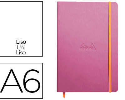 carnet-rhodia-webnotebook-a6-9-x14cm-couverture-simili-cuir-lilas-192-pages-90g-uni-alastique-marque-page-orange