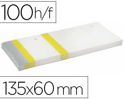 bloc-vendeur-liderpapel-2-coup-ons-datachables-100-feuilles-60x135mm-papier-blanc-bande-couleur-coloris-jaune