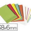 ATIQUETTE ESSELTE CARTON 250G/ M2 POUR DOSSIERS AZ ARMOIRES 138X220MM SACHET BROCHABLE 10 PLANCHES 25 UNITAS