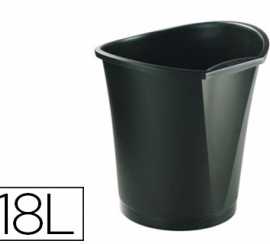 corbeille-apapier-esselte-bas-ko-polypropylene-bord-rigide-surface-intarieure-lisse-18l-230x350x335mm-coloris-noir