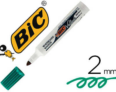 marqueur-bic-velleda-1711-effa-cable-pointe-ogive-traca-2mm-corps-plastique-encre-catone-vert