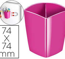 pot-acrayons-magnatique-cep-g-loss-tonic-2-compartiments-polystyrene-antichoc-bonne-stabilita-rectangulaire-rose