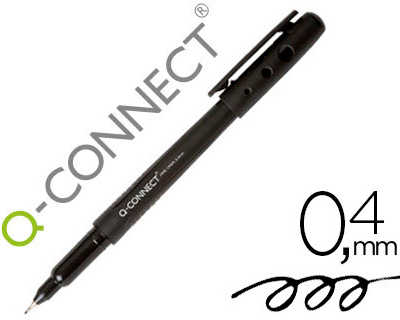 stylo-feutre-q-connect-acritur-e-fine-0-4mm-pointe-extra-fine-corps-couleur-encre-noir