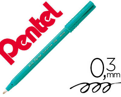 feutre-roller-ball-pentel-r56-bille-pointe-plastique-acriture-fine-0-3mm-coloris-noir