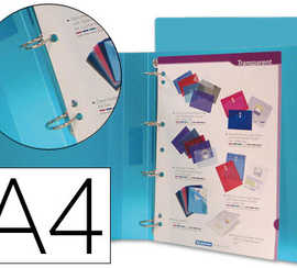 classeur-liderpapel-4-anneaux-25mm-a4-260x315mm-polypropylene-dos-40mm-porte-cartes-visite-coloris-bleu