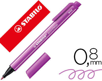 stylo-feutre-stabilo-pointmax-pointe-moyenne-nylon-trac-0-8mm-coloris-lilas