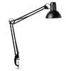 LAMPE BUREAU MAUL STUDY BASSE CONSOMMATION CLASSE A 12W CORDON 1.75M FIXATION PINCE SANS AMPOULE 510MM COLORIS NOIR