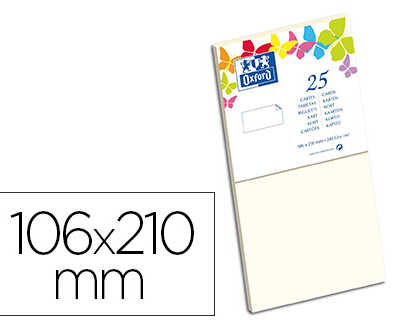 carte-oxford-valin-106x210mm-2-40g-coloris-vanille-atui-25-unitas