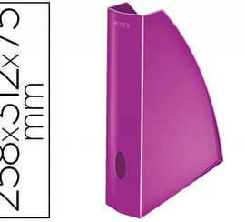 porte-revues-leitz-polystyr-ne-75x312x258mm-coloris-wow-violet-m-tallis