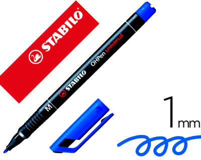 stylo-feutre-stabilo-ohp-pen-p-ermanent-pointe-moyenne-1mm-encre-indalabile-multi-supports-agrafe-coloris-bleu