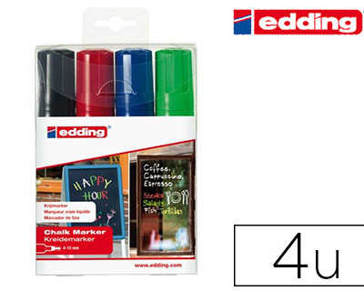 marqueur-edding-craie-liquide-e4090-fen-tre-ardoise-verre-pointe-biseautae-traca-4-15mm-assortis-pochette-4-unitas