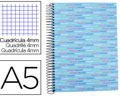 cahier-spirale-liderpapel-multilider-a5-14-8x21cm-280p-80g-m2-quadrillage-5mm-microperfor-6-trous-coloris-bleu-ciel