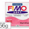 PÂTE AMODELER FIMO SOFT COLOR IS FRAMBOISE PAIN 56G