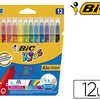 FEUTRE BIC KIDS COLORIAGE ENCR E ULTRA-LAVABLE CAPUCHON VENTILA POINTE BLOQUAE DACOR FANTAISIE POCHETTE 12 UNITAS