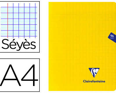 cahier-piqua-clairefontaine-mi-mesys-couverture-polypropylene-a4-21x29-7cm-96-pages-90g-raglure-sayes-coloris-jaune