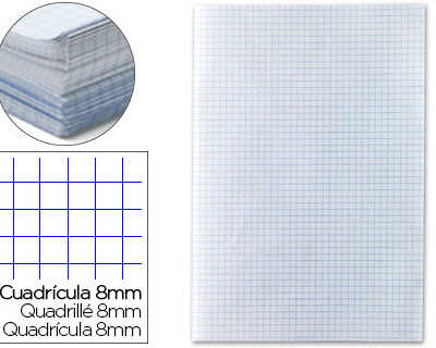 papier-criture-liderpapel-31x42-8cm-ouvert-copie-double-60g-m2-quadrillage-8mm-coloris-blanc-paquet-250f