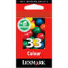 Lexmark 018CX033B Cart Coul N°33 Blister