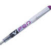 STYLO-PLUME PILOT V PEN JETABL E POINTE MOYENNE RAGULATEUR DABIT ENCRE LIQUIDE VISIBLE COLORIS VIOLET