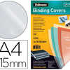 COUVERTURE FELLOWES PVC TRANSP ARENT GRAMMAGE ACONOMIQUE 15/100E FORMAT A4 PAQUET 100 UNITAS