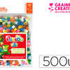 SACHET DE 500 PERLES MIXTES XXL 10MM