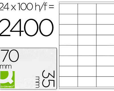 atiquette-adhasive-q-connect-7-0x35mm-coins-droits-imprimante-jet-d-encre-laser-copieur-bo-te-100-feuilles-2400-unitas