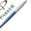 STYLO PARKER JOTTER ENCRE GEL NOIR WATERLOO BLEU CT POINTE MOYENNE 0.7MM COFFRET CADEAU