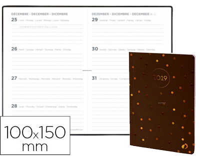 agenda-quo-vadis-weekly-small-multilingue-100x150mm-semainier-reliure-cousue-coloris-iris-pois-chocolat