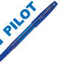 STYLO-BILLE PILOT SUPER GRIP G CAP POINTE MOYENNE COLORIS BLEU