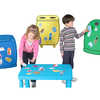 JEU CONTENEURS HENBEA PLASTIQUE RECYCLAGE MATÉRIEL ORGANIQUE VERRE PAPIER 36 PIÈCES EMBALLAGE INCLUS