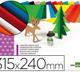 carton-ondula-liderpapel-a4-2-4x31-5cm-160g-m2-coloris-assortis-bloc-10f