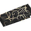 POCHETTE ASOUFFLET PAPIER COU CHA 80G/M2 100X180MM COLORIS NOIR/OR