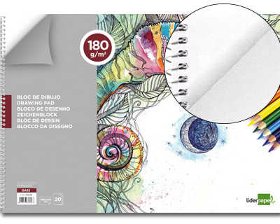 bloc-liderpapel-papier-dessin-artistique-spirale-sans-encadrement-180g-m2-format-a3-460x325mm-20f