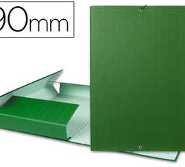 bo-te-classement-carton-liderpapel-1-9mm-projets-paper-coat-250x350mm-documents-a4-dos-90mm-coloris-vert