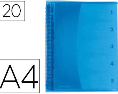 protege-documents-elba-flexam-polypropylene-couverture-rigide-30-pochettes-transparentes-cristal