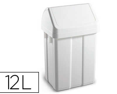 poubelle-tts-plastique-couverc-le-basculant-amovible-12l-400x230x200mm-coloris-blanc