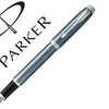 STYLO-PLUME PARKER IM PLUME MO YENNE BLUE GREY ATTRIBUTS CHROMAS