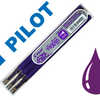 RECHARGE ROLLER PILOT FRIXION POINT POINTE AIGUILLE 0.3MM ENCRE EFFACABLE COLORIS VIOLET SET DE 3 UNITAS