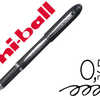 STYLO-BILLE UNIBALL JETSTREAM ACRITURE MOYENNE 0.5MM ENCRE GEL GRIP ANTIGLISSE ENCRE ULTRA FLUIDE RECHARGEABLE NOIR