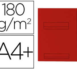 chemise-oxford-imprimae-240x31-5mm-2-rabats-encoche-latarale-emplacement-carte-visite-coloris-rouge-lot-50-unitas