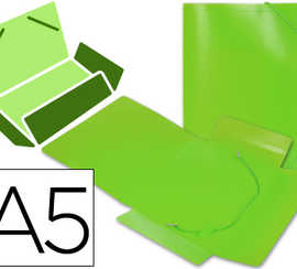 chemise-liderpapel-polypropyl-ne-dos-flexible-a5-148x210mm-4-10e-3-rabats-100f-lastique-vert-translucide