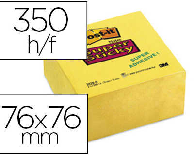 bloc-notes-post-it-cube-super-sticky-76x76mm-350f-repositionnables-adhasif-renforca-coloris-jaune