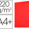 CHEMISE EXACOMPTA ROCK'S 240X3 20MM 210G COLORIS ROUGE PACK 100 UNITAS