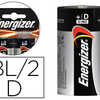 PILE ENERGIZER ALCALINE POWER I.C.E. LR20 TAILLE D BLISTER 2 UNITAS