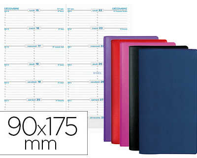 agenda-exacompta-poche-sl-17-semainier-barbara-ultra-mince-1-semaine-1-page-90x175mm-coloris-assortis